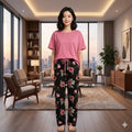 Women Pink Night Suit