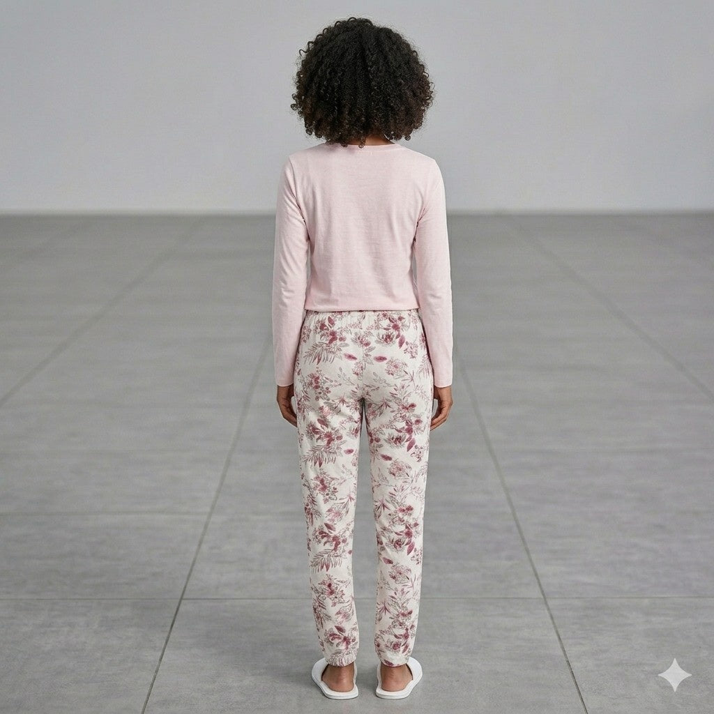 Women Pink Night Suit