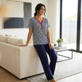 Women white Night Suit