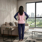 Women Pink Night Suit