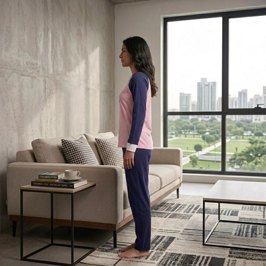 Women Pink Night Suit