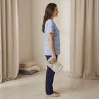 Women Night Suit Light Blue